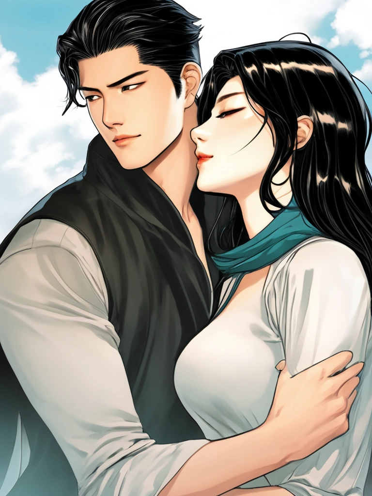 Manwha_webtoon_couple_AI