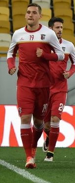 Stojiljković in 2016 als speler van Braga