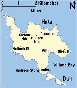 Carte de Hirta.