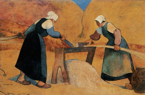 Donne bretoni al lavoro