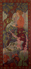 Ung kvinde bag digitalis, 1899