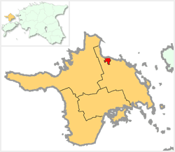 Location of Kärdla