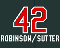 Jackie Robinson (2B). Retirado de toda la MLB el 15 de abril de 1997; y Bruce Sutter (P). Retirado en 2006.