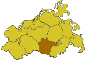 Landkreis Müritz i Mecklenburg-Vorpommern