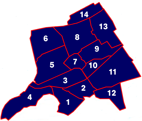 Wijkindeling Hoorn