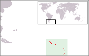 Localisation de Géorgie du Sud-et-les îles Sandwich du Sud