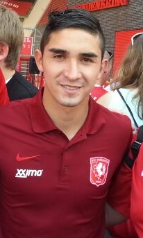 Gutiérrez op de open dag van FC Twente in 2013