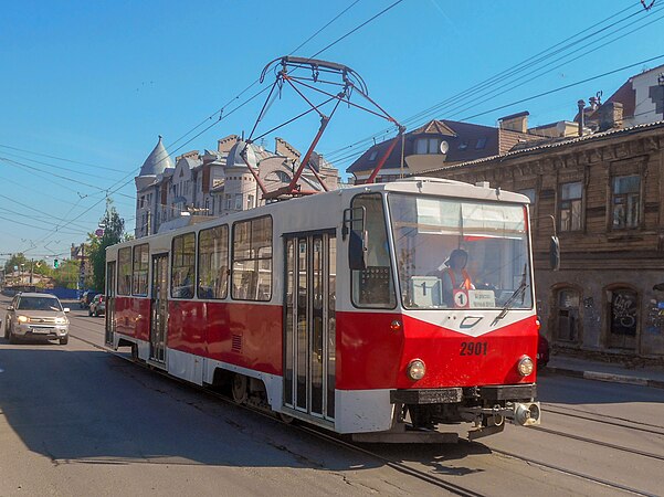 Tatra Т6В5 in Nizhny Novgorod, 2901, 2016