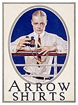 Arrow Shirt, annons från ca 1920