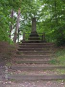 Gedenkstein für Major von Arnim an der Wesloer Landstraße