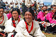 Tibetanen in Nagchu