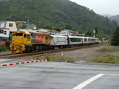 Un train de KiwiRail