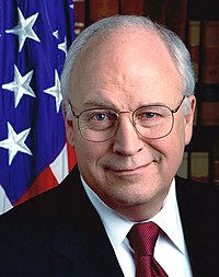 Dick Cheney hivatalos alelnöki portréja