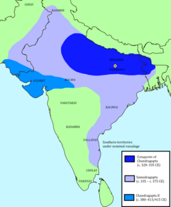 ගුප්ත අධිරාජ්‍යය එහි උච්චස්ථානයේ