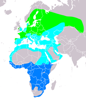 Distribución de Pernis apivorus