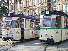 Ringstraßenbahn am Depot