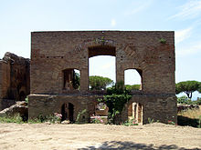 Image des vestiges du caldarium des thermes taurins