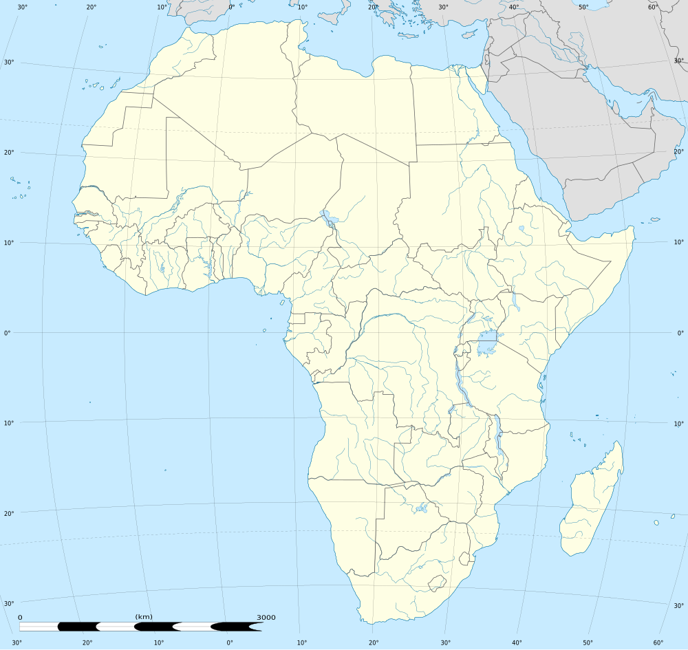 List of cities in Africa by population is located in Africa