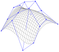 Tensorp.-Bezierfläche