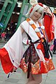 Someone cosplaying as Momiji Inubashiri from Touhou