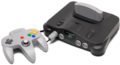 Nintendo 64 mit Controller