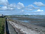 Stranraer and the shores of Loch Ryan, viewed from north-east end of town