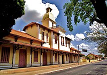 La gare de Teresina (1926) qui fait partie d'un ensemble architectural classé par l'Institut national du patrimoine artistique et historique.