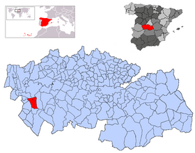 Localisation de Aldeanueva de Barbarroya