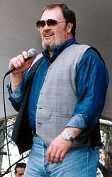 David Clayton-Thomas bei an Gig im Gulfstream Park in Hallandale, Florida