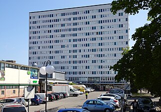 Centrum med skivhuset