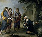 Bartolomé Esteban Murillo, Abraham i trzej aniołowie, 1667