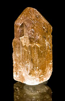 Topaz crystal