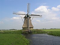 Poldermolen De Hoop in 2007