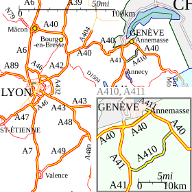 Carte de la route.