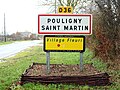 Pouligny-Saint-Martin, ville fleurie, 1 fleur