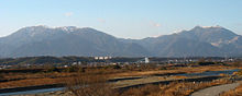 Photograph of the Suzuka Mountains