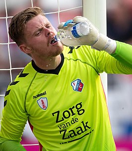 Jensen bij FC Utrecht, augustus 2017