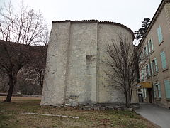 Chevet de l’ancienne cathédrale, Notre-Dame-de-la-Seds.