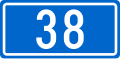 D38 state road shield