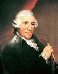 Joseph Haydn, in 1791 gesjèlderd door Thomas Hardy.