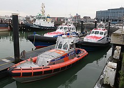 Rettungsboote der KNRM Vissershaven