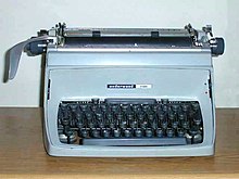 El Underwood Touch-Master 5 fue uno de los últimos modelos de escritorio producidos en la fábrica de Underwood a principios de los años 60.