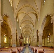 L'intérieur de l'église.