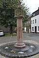 Alter Marktbrunnen, jetzt in der Hochstraße