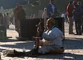 Violinista a Marrakeix, Marroc.