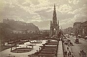 Edinburgh. Sir Walter Scott Monument