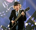 Angus Young geboren op 31 maart 1955