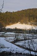 Petite rivière dans le Jura franconien.