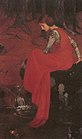 Marianne Stokes, Melisande (Stokes), Tempera pe canvas, 1895-1898