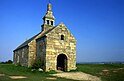 Kapelle St-Hervé auf dem Gipfel des Menez Bré (Gemeinde Pédernec)